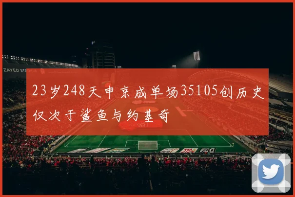 23岁248天申京成单场35105创历史仅次于鲨鱼与约基奇