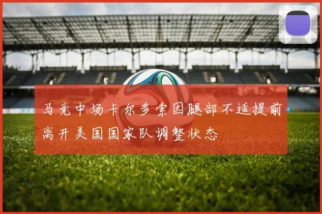 马竞中场卡尔多索因腿部不适提前离开美国国家队调整状态